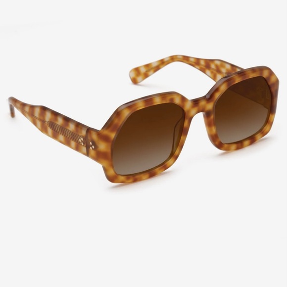 NWT Krewe Naomi sunglasses in Fernet. Comes with dustbag. - Picture 3 of 4